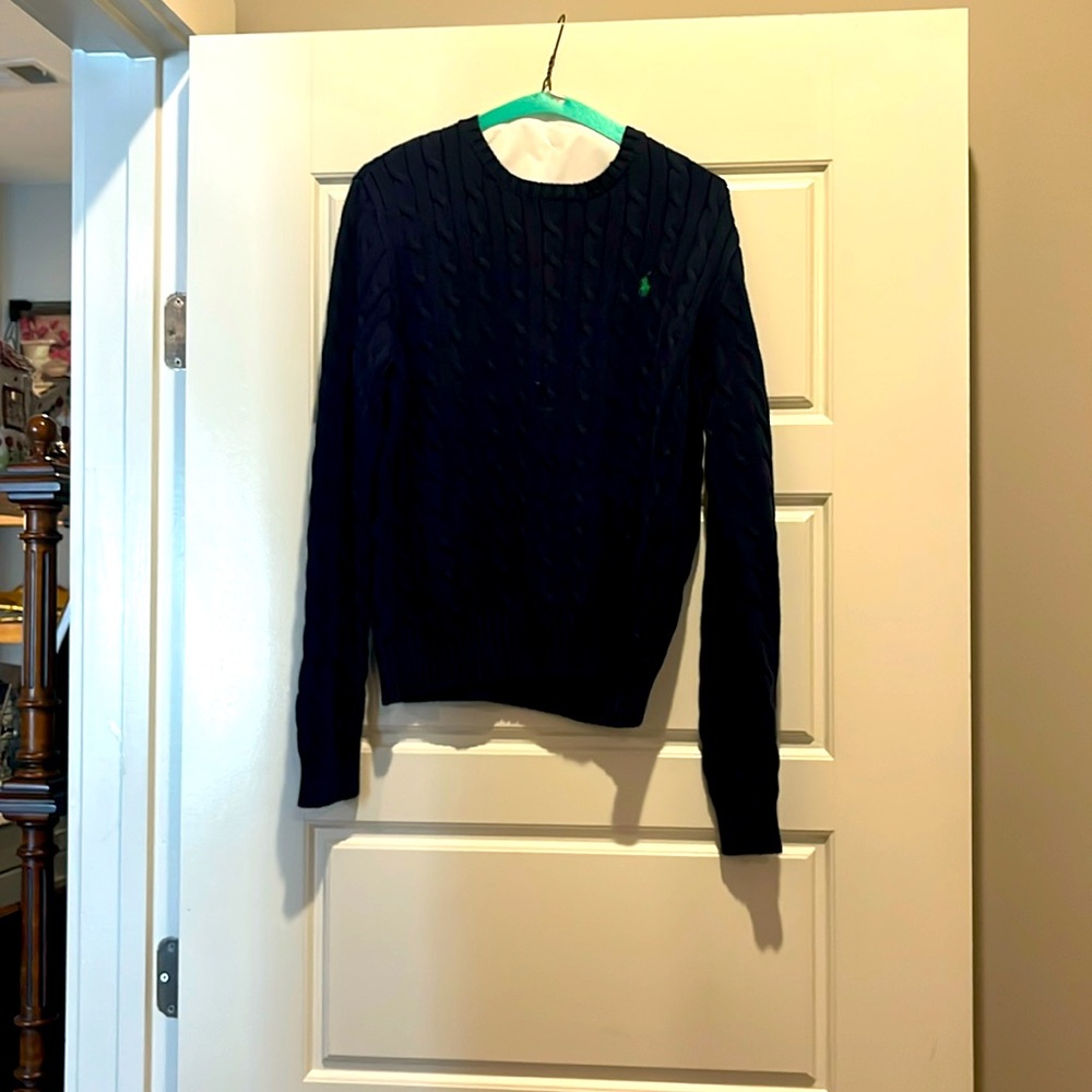 Navy sweater